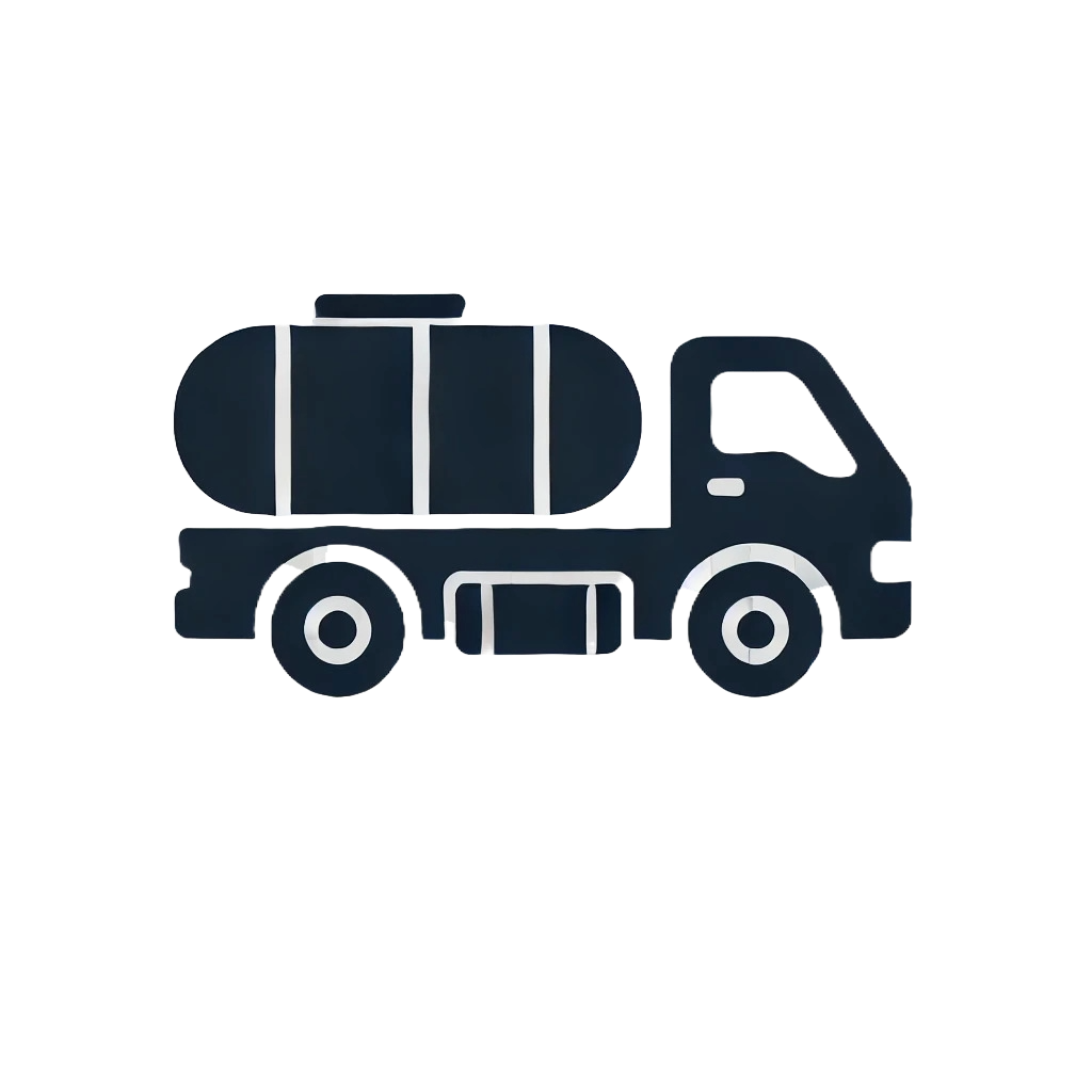 Oil Delivery Truck Icon